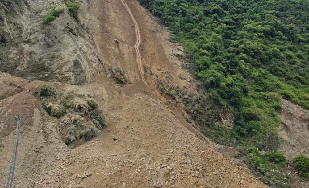 Landslide Blocks Jai Prithvi Highway in Bajhang, Disrupts Traffic