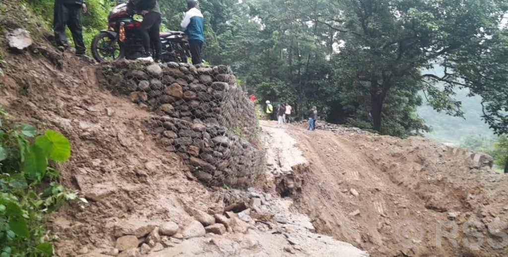 Mechi Highway Reopens After Five Days of Landslide Blockage