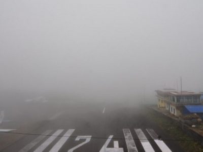 Flights Suspended at Lukla Airport for Two Days Due to Bad Weather