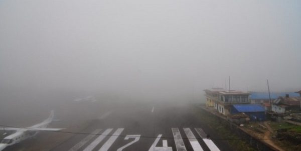 Flights Suspended at Lukla Airport for Two Days Due to Bad Weather