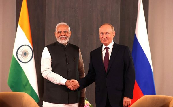 Modi and Putin Hold Bilateral Talks During BRICS Summit in Russia