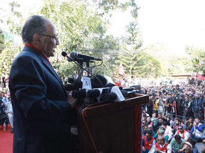 Prachanda Denies Meeting with Former King Gyanendra