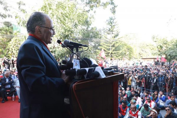 Prachanda Denies Meeting with Former King Gyanendra