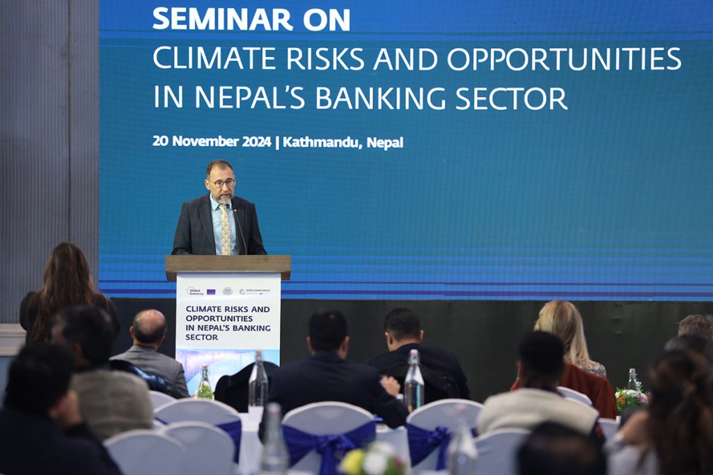 European Union, Nepal Rastra Bank and IFC Host Seminar on Climate Risks and Opportunities in Nepal’s Banking Sector