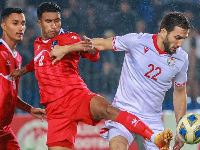 Nepal Defeated 4-0 by Tajikistan in Friendly Match