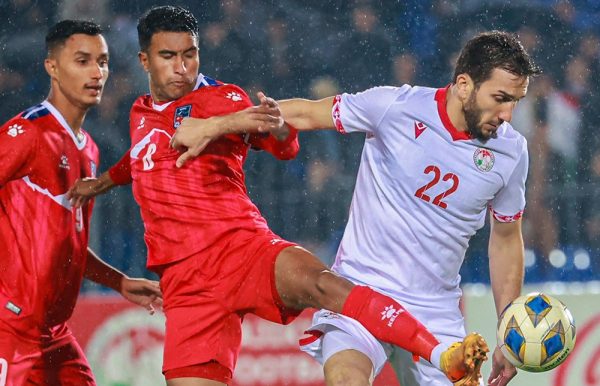 Nepal Defeated 4-0 by Tajikistan in Friendly Match