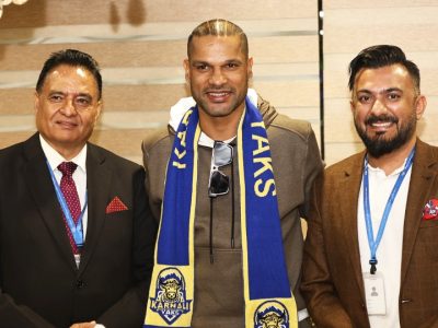 Indian Cricketer Shikhar Dhawan Arrives in Nepal for NPL