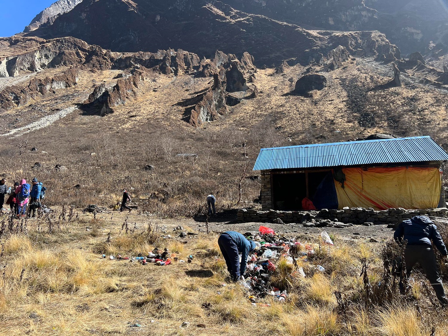 Annapurna Base Camp and Maurice Herzog Trail Cleaned by Local Teams