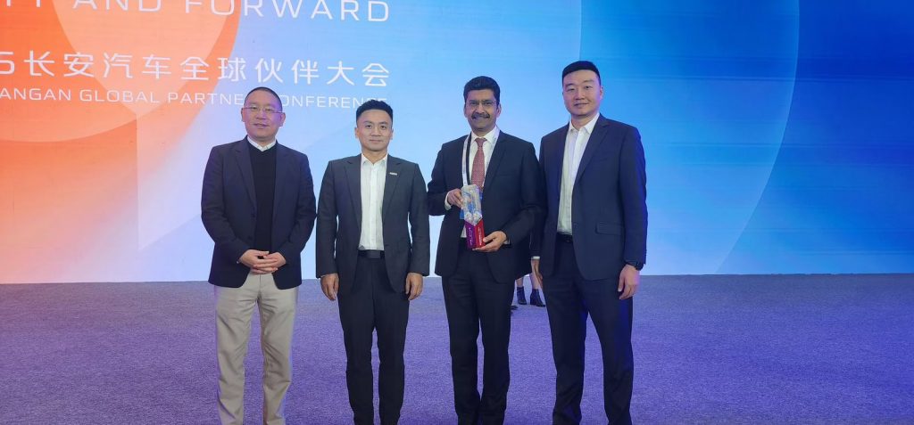 MAW Vriddhi honored with Changan’s prestigious ‘Shangri-La New Energy Strategy Award’