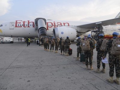 Nepali Peacekeepers Rotated in Central African Mission