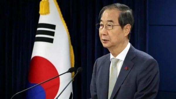 South Korean Parliament Passes Impeachment Motion Against Acting President Han Deok-soo