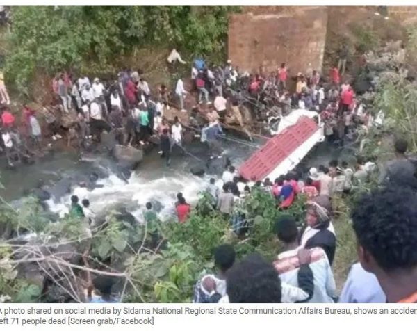 Over 71 Killed in Ethiopian Truck Accident