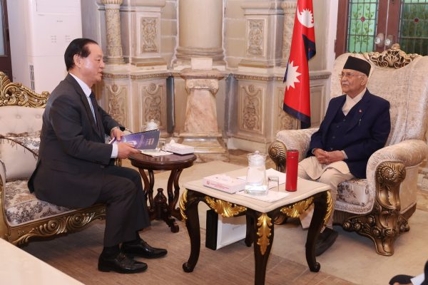 Dr. Charles S. Yang Invites Prime Minister Oli to International Peace Conference in South Korea