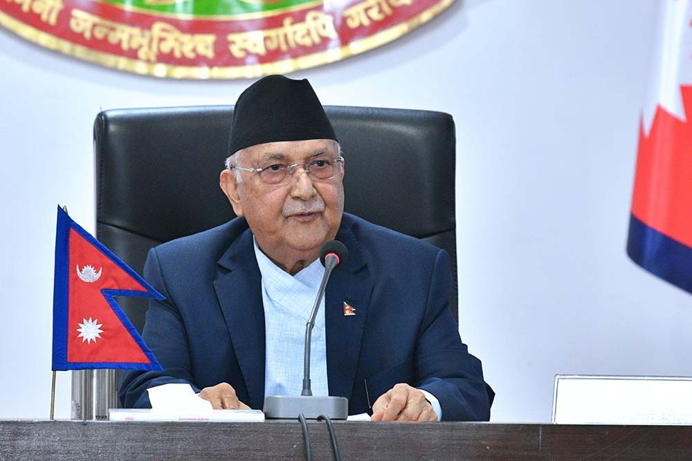 PM Oli Congratulates Nepal on Historic Football Victory Against Singapore