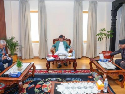 PM Oli, Major Party Leaders Discuss Growing Monarchist Movement