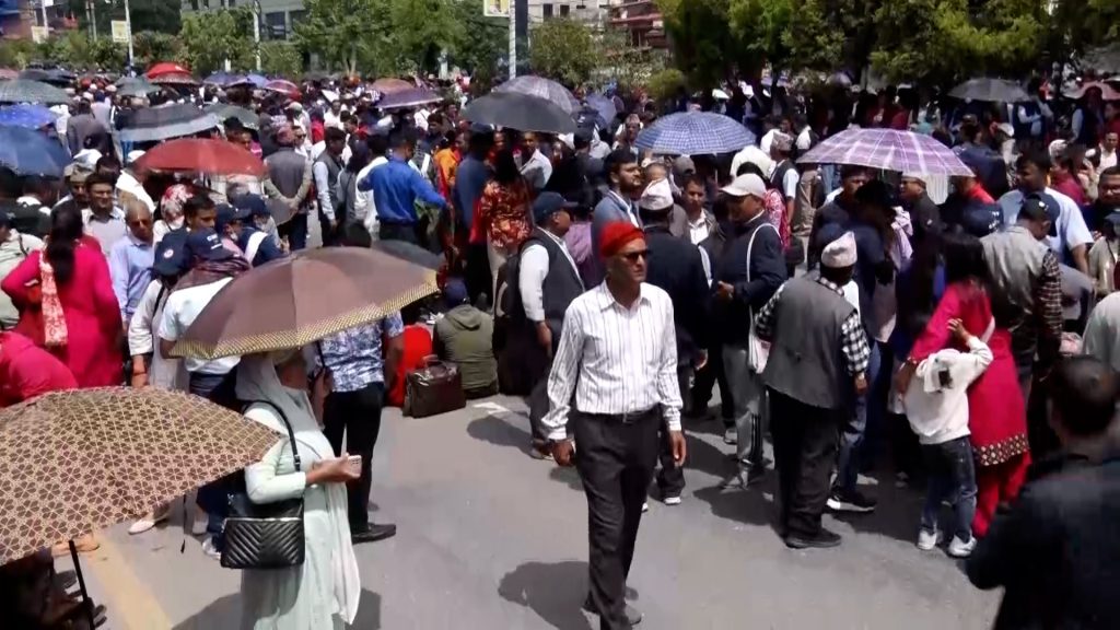 Protests by Teachers and RPP Disrupt Daily Life in Kathmandu Valley