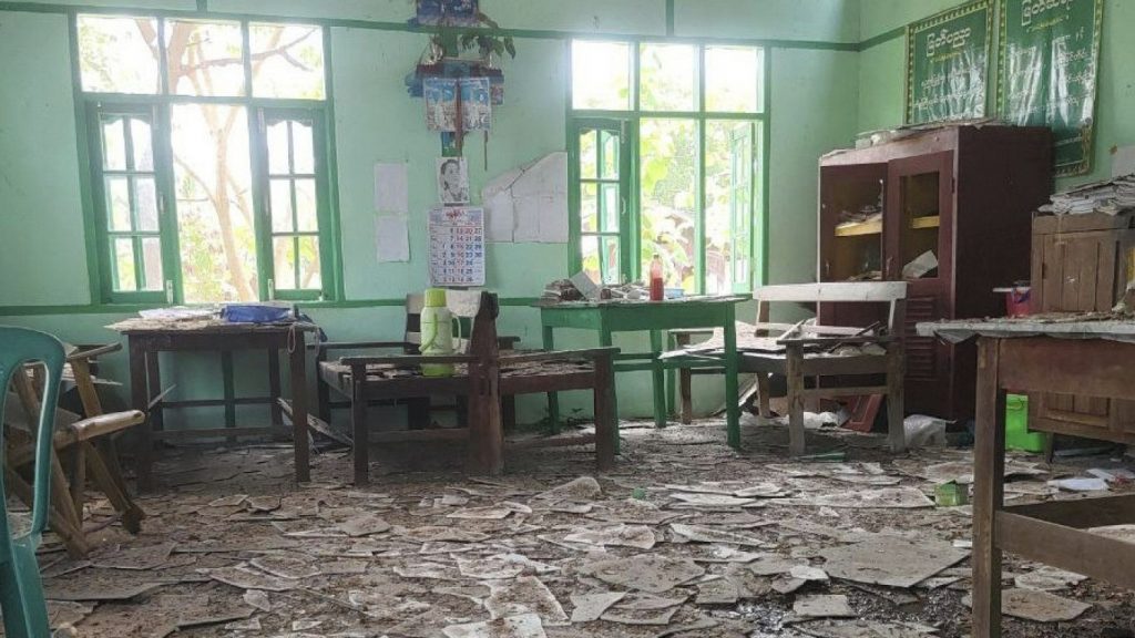 Myanmar Airstrikes Kill 22, Including 20 Children, at School in Sagaing Region