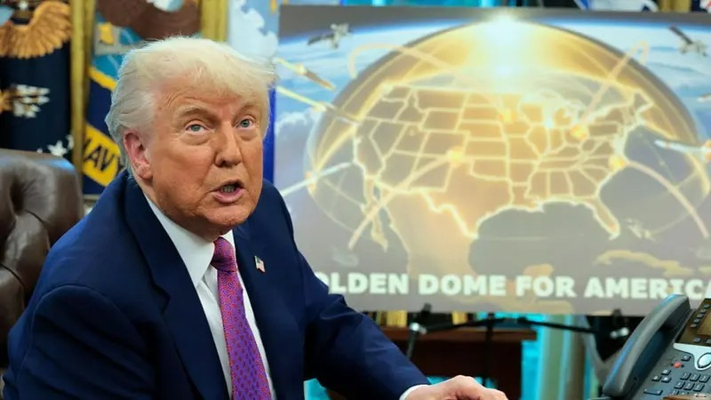 Trump Unveils $25 Billion ‘Golden Dome’ Missile Defense System