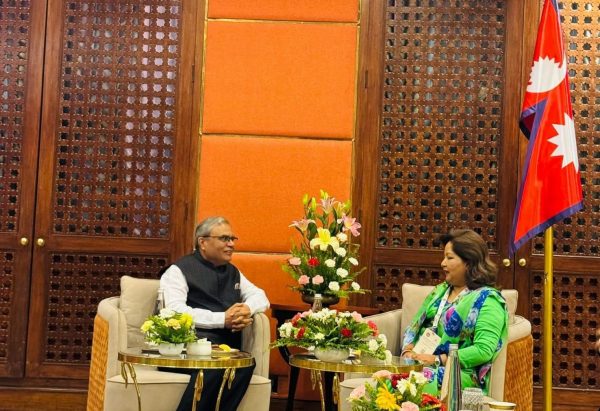 BIMSTEC Secretary-General and Kyrgyz Envoy Hold Talks with Foreign Minister Rana Deuba
