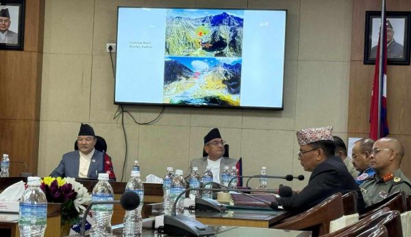 Home Minister Orders Immediate Relief for Humla Landslide Victims