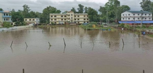 Family Evacuated in Kanchanpur After Heavy Rain Floods Home