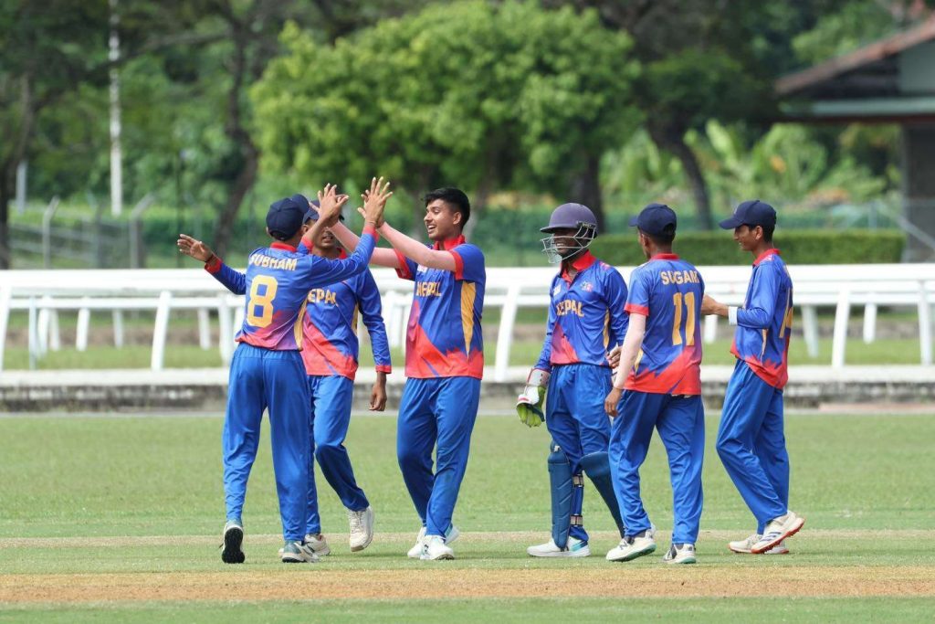  Nepal Crushes Indonesia by 370 Runs in U-16 East Zone Cup