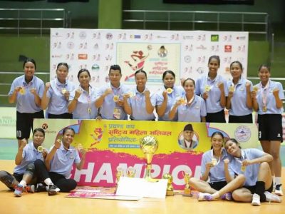 APF Wins Prachanda Cup National Women’s Volleyball Tournament