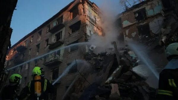 Russian Missile and Drone Attacks Kill Four in Kyiv