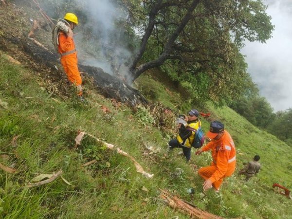 Helicopter En Route to Kedarnath Crashes in Uttarakhand