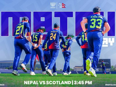 Nepal Opts to Bat First Against Scotland in ICC World Cup League-2 Clash