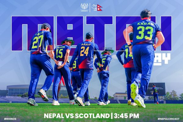 Nepal Opts to Bat First Against Scotland in ICC World Cup League-2 Clash