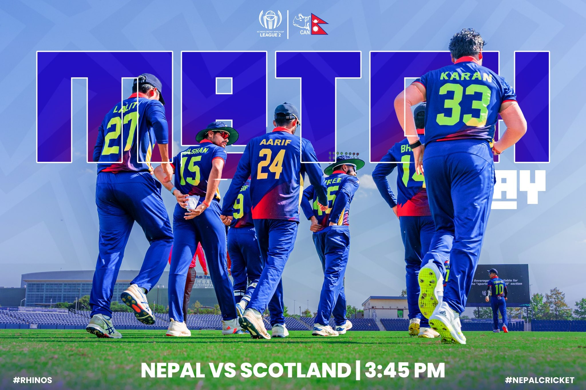 Nepal Opts to Bat First Against Scotland in ICC World Cup League-2 Clash
