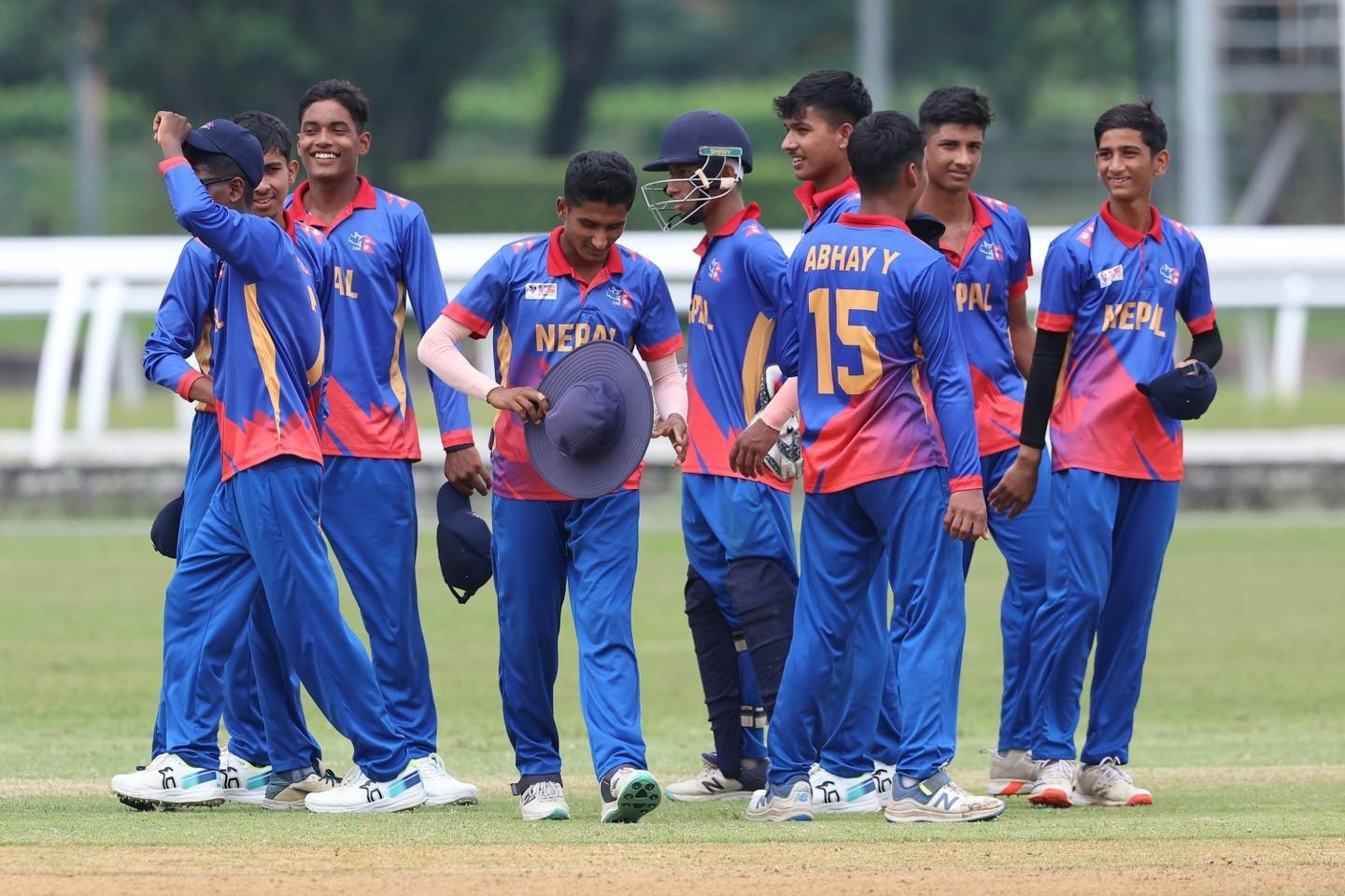 Nepal Storms Into Semifinals With Big Win Over Bhutan in U-16 East Zone Cup