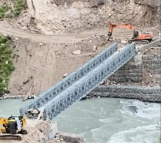 Bailey Bridge Connects Humla and Mugu, Easing Local Travel Woes