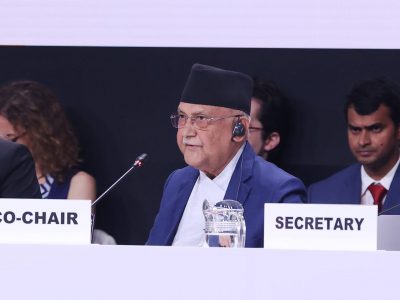 PM Oli Calls for Fair and Predictable Global Aid at UN Conference in Spain