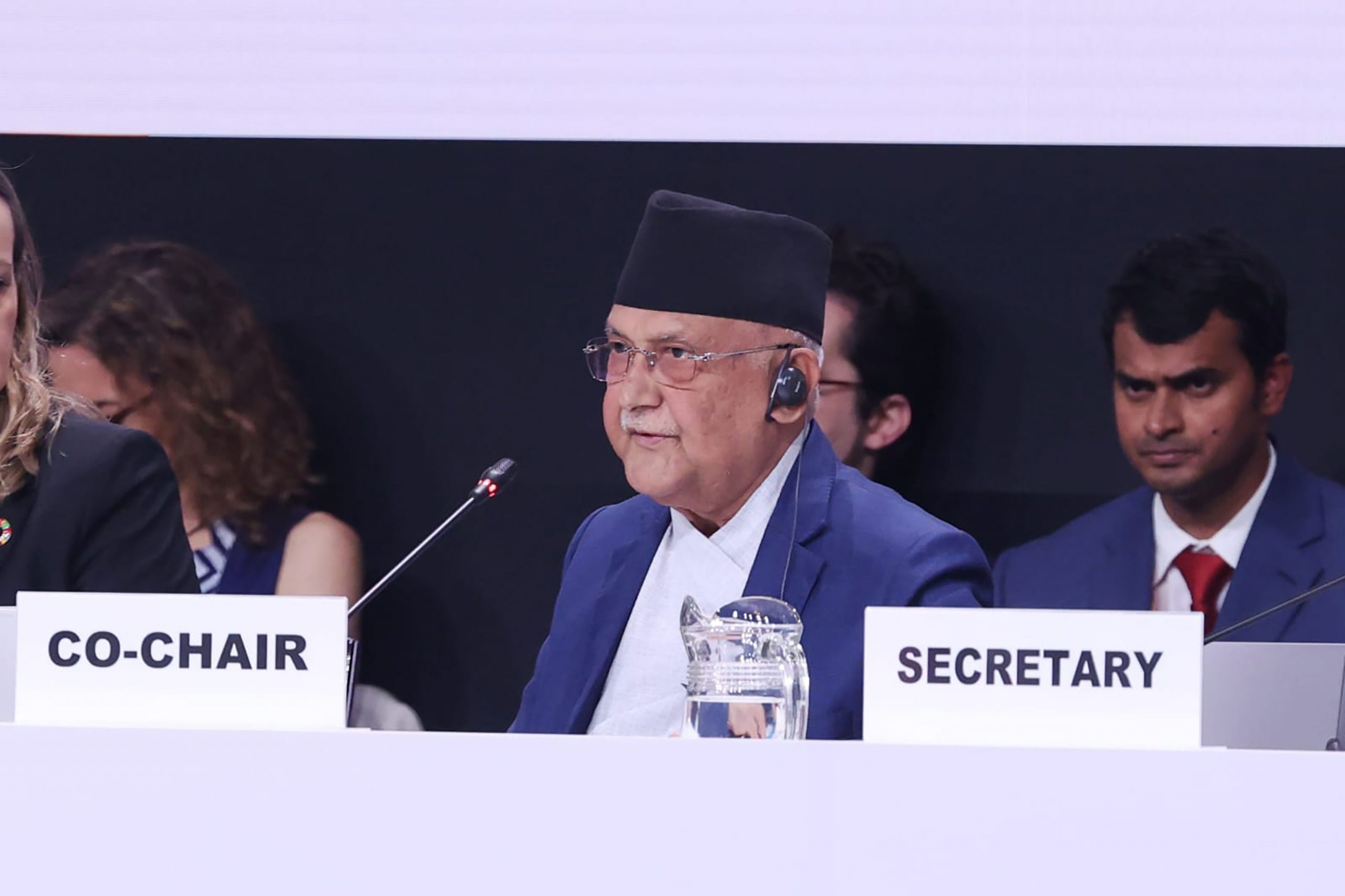 PM Oli Calls for Fair and Predictable Global Aid at UN Conference in Spain