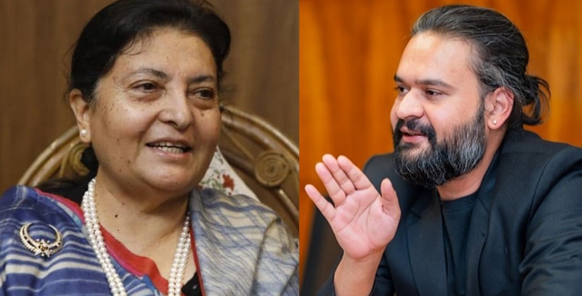 Balen Shah Meets Former President Bhandari Amid Ongoing Political Tensions
