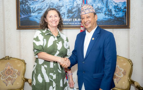 Australian Envoy Meets Energy Minister, Pledges Support for Nepal’s Hydropower Ambitions