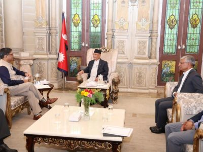 Indian External Affairs Secretary Misri Meets PM Oli, Begins High-Level Political Engagements in Nepal