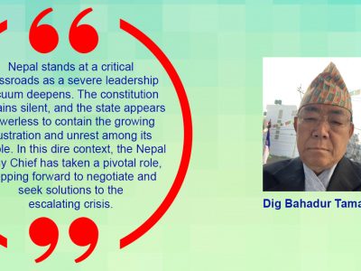 Leadership Void Deepens: Constitution Silent, State Struggles Amid Public Outrage — Nepal Army Chief Steps In to Negotiate