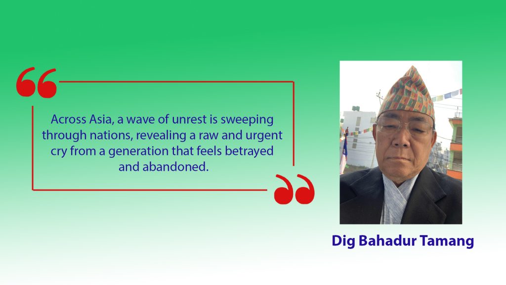 The Rising Tide of Youth Uprisings across Asia: A New Grammar of Resistance