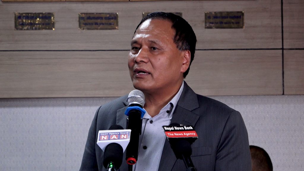 Minister Ghising Warns of Another Major Uprising if Corruption Persists