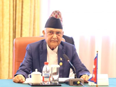 Oli, Chinese Vice President Hold Bilateral Talks in Beijing