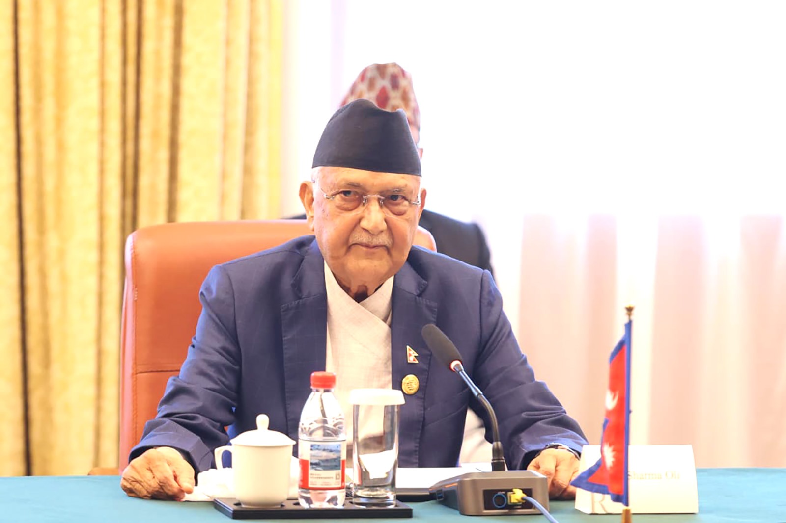 Oli, Chinese Vice President Hold Bilateral Talks in Beijing