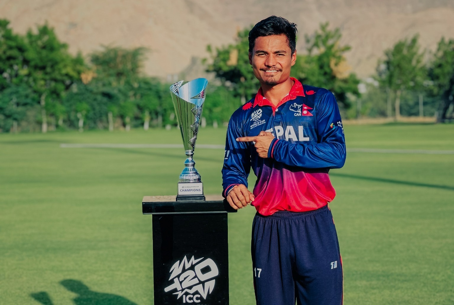 Nepal Announces Final Squad for T20 World Cup Qualifiers in Oman
