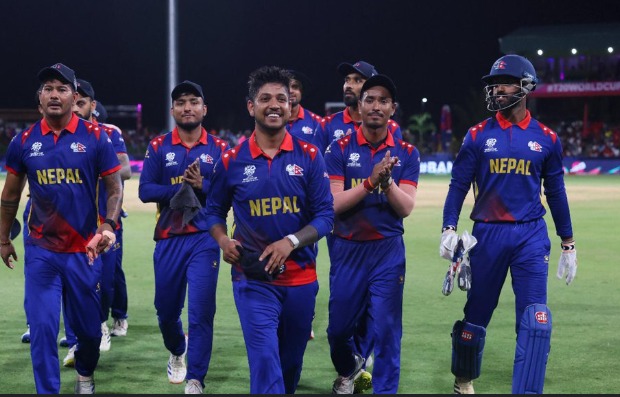 Nepal Sets 272-Run Target for the United States in ICC League Two