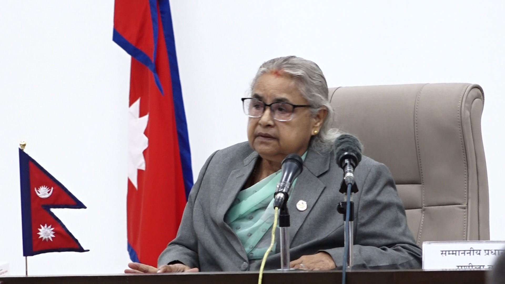 Prime Minister Sushila Karki Intensifies Talks with Party Leaders Ahead of Elections Prime Minister Sushila Karki Intensifies Talks with Party Leaders Ahead of Elections