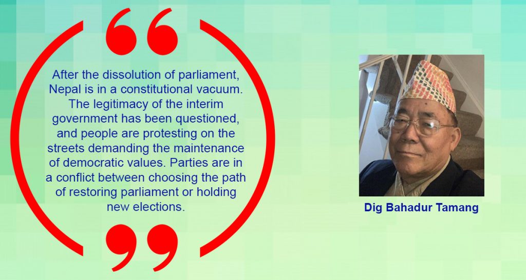 The Path to Restoring Democracy After the Dissolution of Parliament: Elections