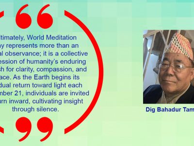 World Meditation Day : Initiative for Mental and Physical Well Being