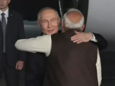 Putin Arrives in Delhi for Two-Day India Visit